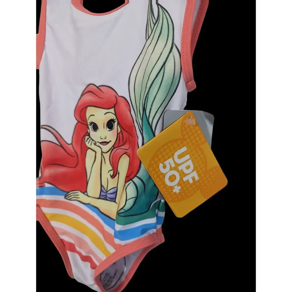 New Disney The Little Mermaid One Piece Swimsuit Size 2